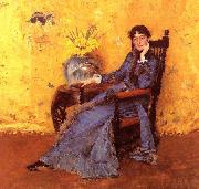 William Merritt Chase Portrait of Miss Dora Wheeler oil painting artist